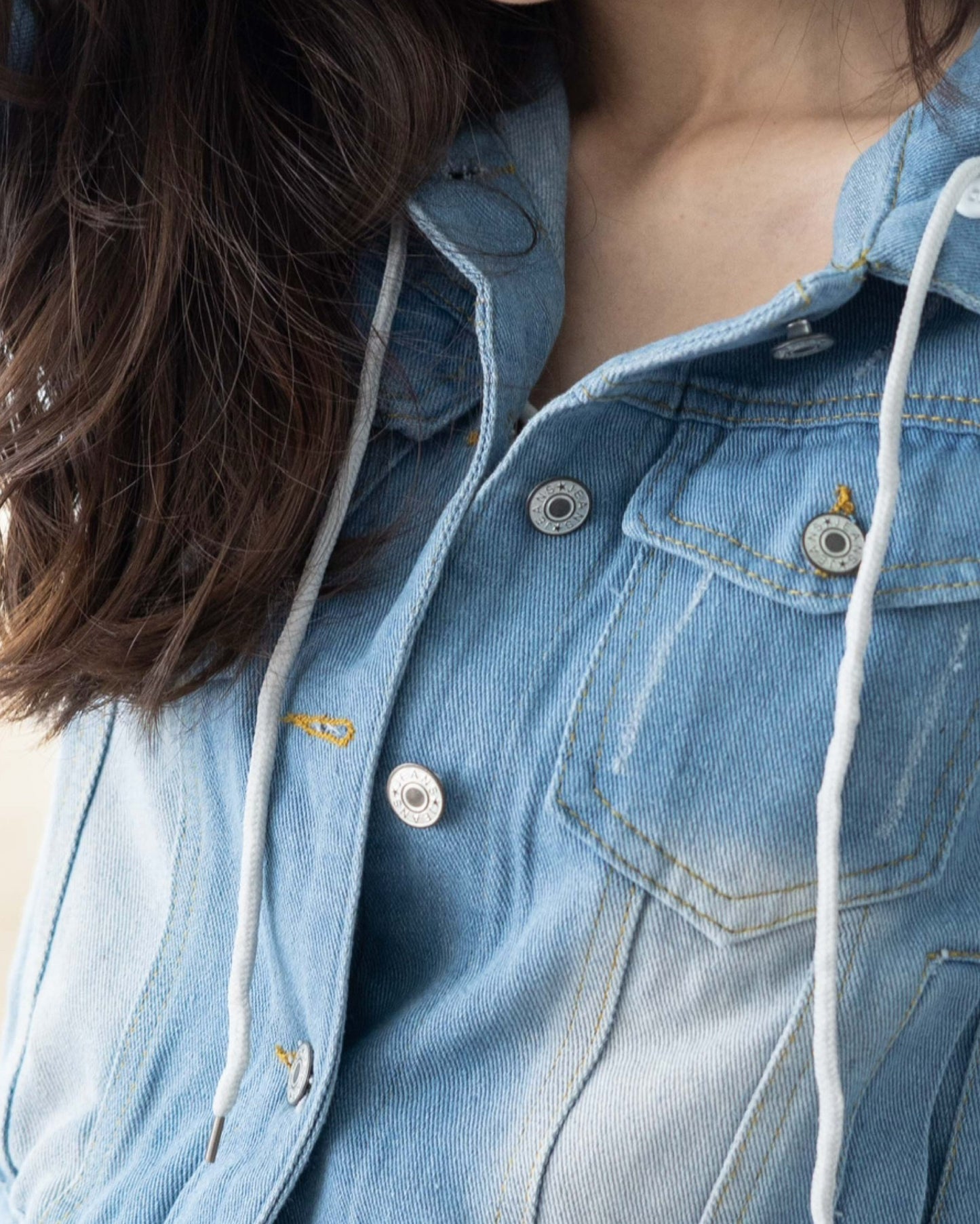 Love Casual Denim Jacket - J0025