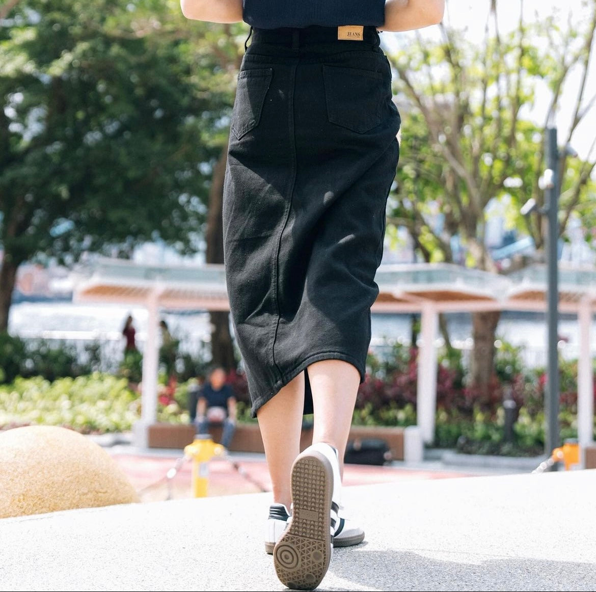 My Sunshine Denim Midi Skirt - S0136