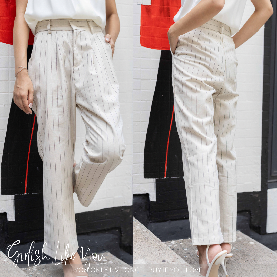 Refreshing Stripe Pants - P0035