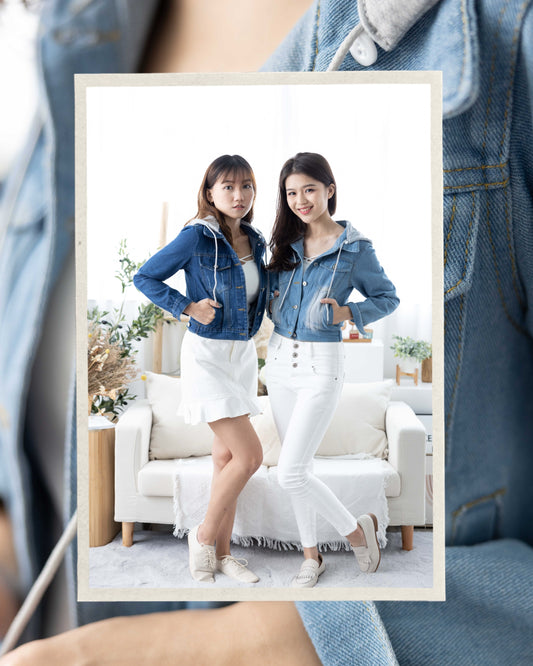 Love Casual Denim Jacket - J0025
