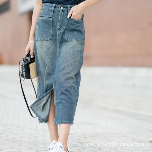 【現貨】Hi Marina Denim Skirt - S0138