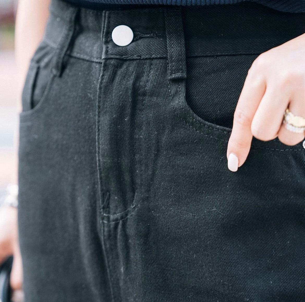 My Sunshine Denim Midi Skirt - S0136