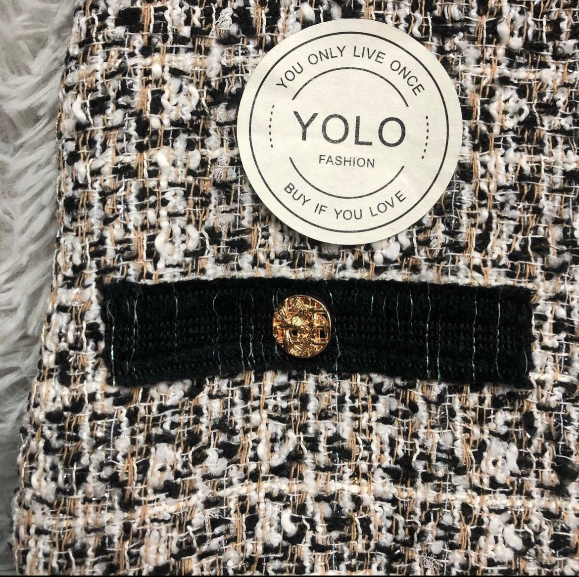 【現貨】Tweed Or Not One Piece - OP0046