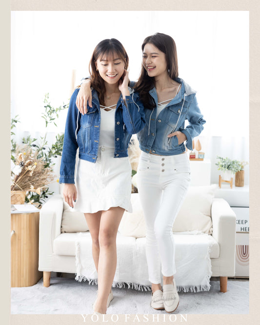 Love Casual Denim Jacket - J0025