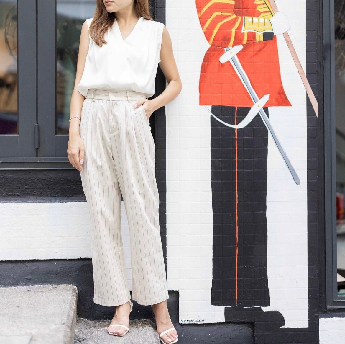 Refreshing Stripe Pants - P0035