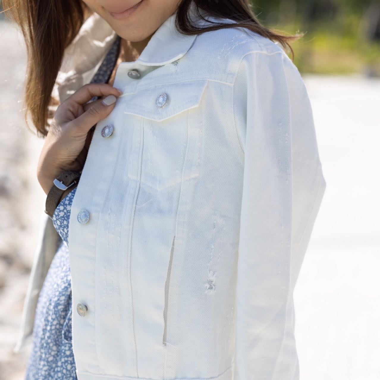 White Heart Jacket J0013