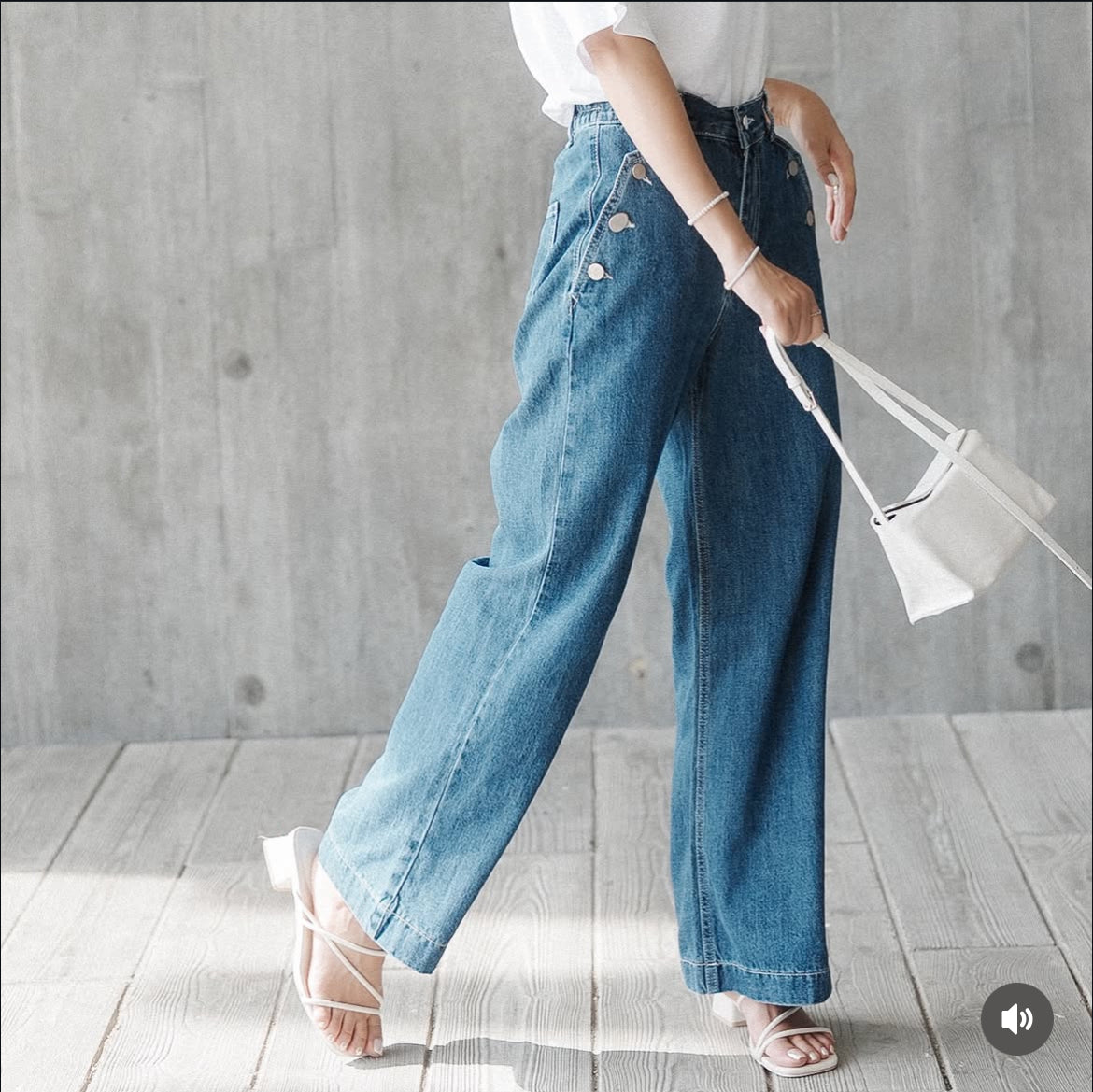 [KR] Magical Unicorn Denim Pants- KRP033