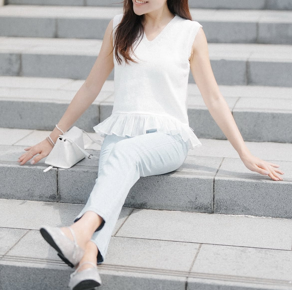 [KR] White Moon Top - KRT305