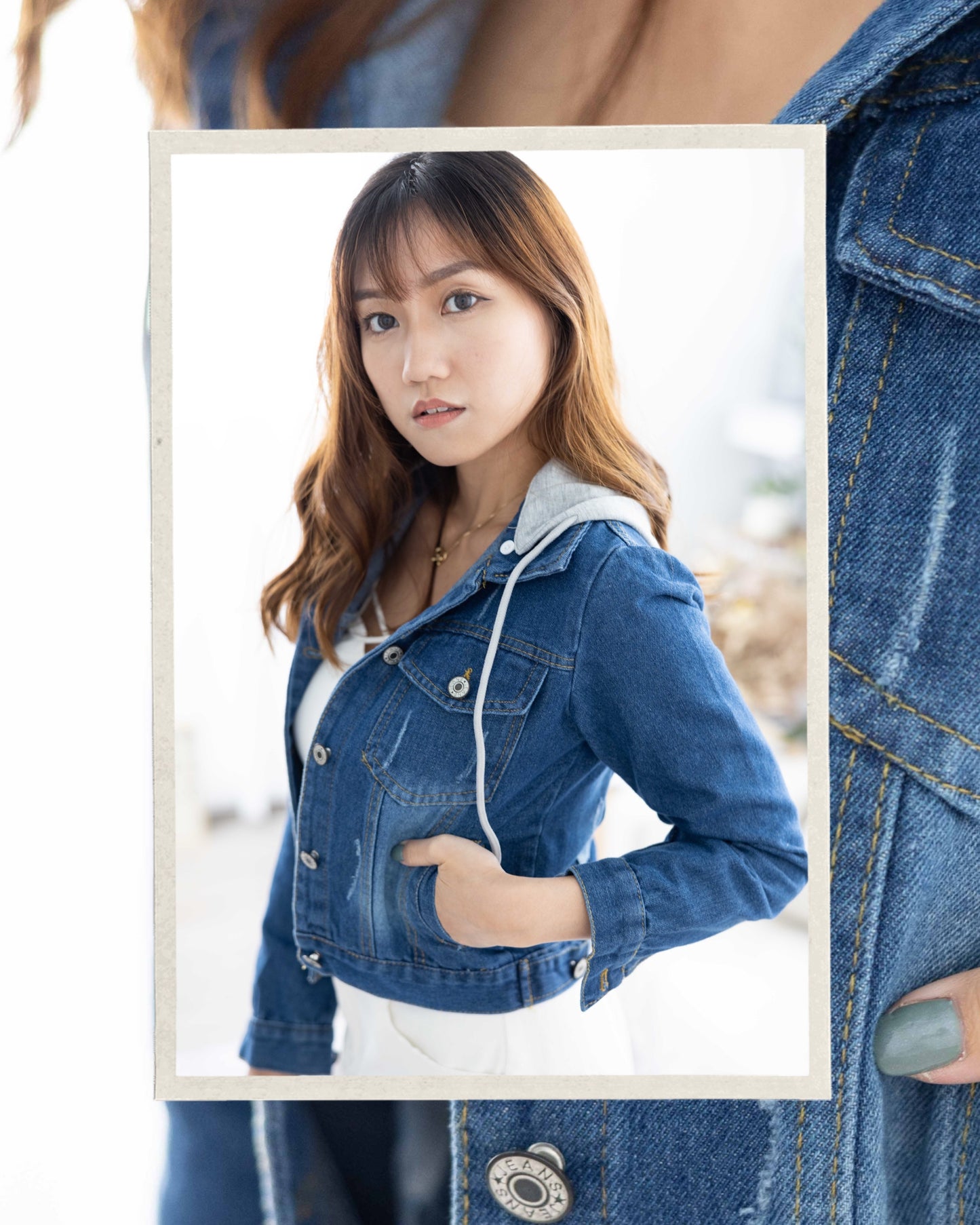 Love Casual Denim Jacket - J0025