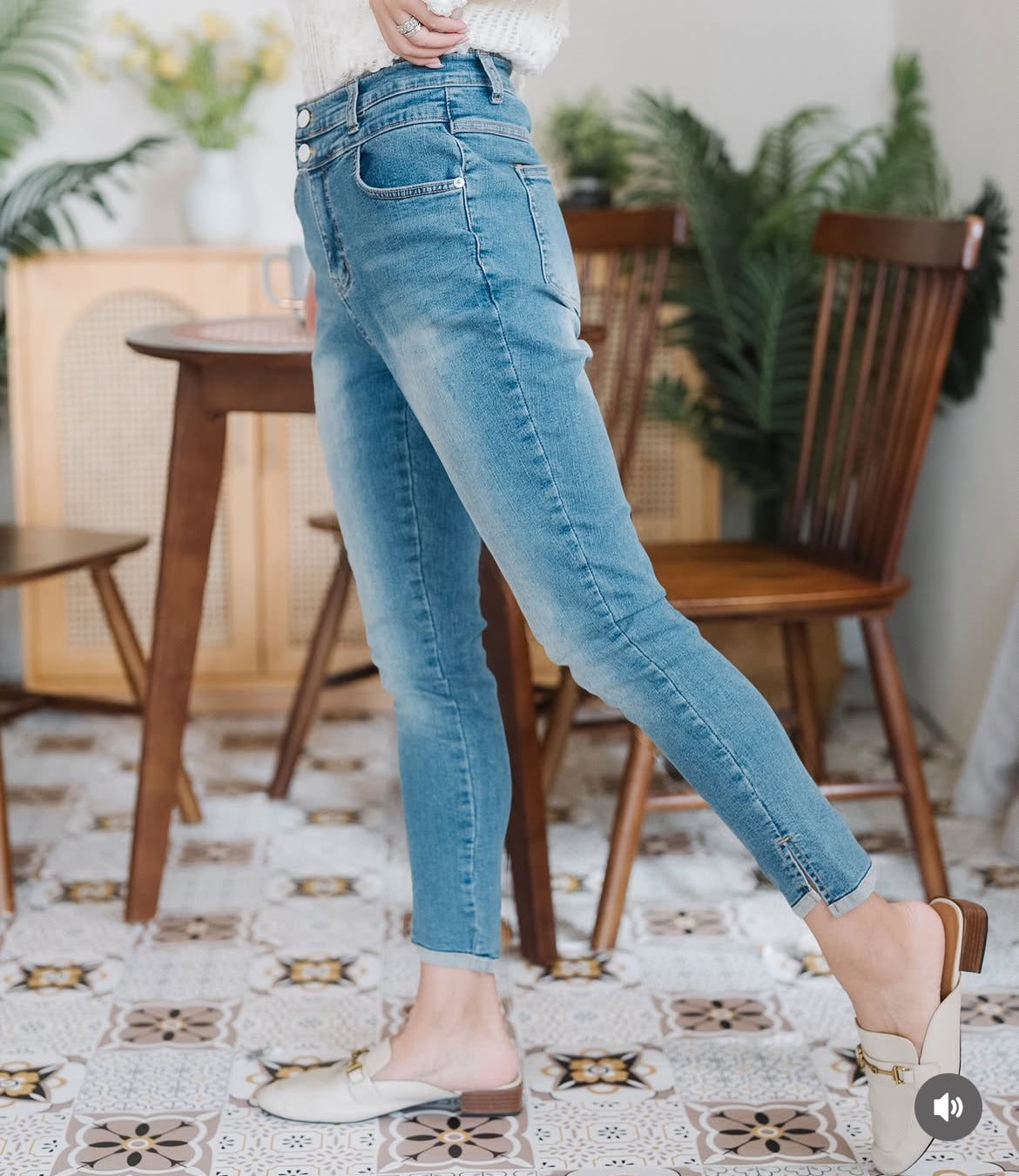 [KR] Breeze It Denim Pants- KRP034