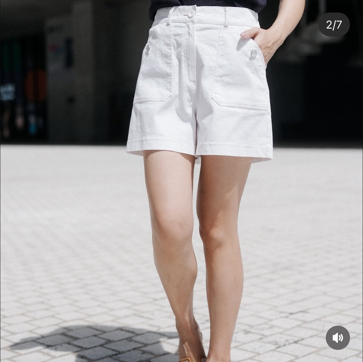 【現貨】[KR] Gem Stone Shorts - KRS076