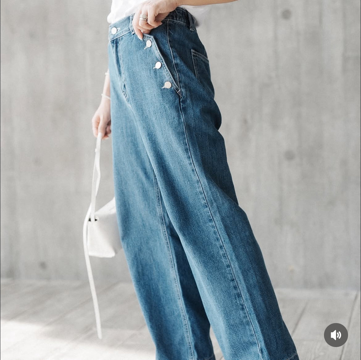 [KR] Magical Unicorn Denim Pants- KRP033