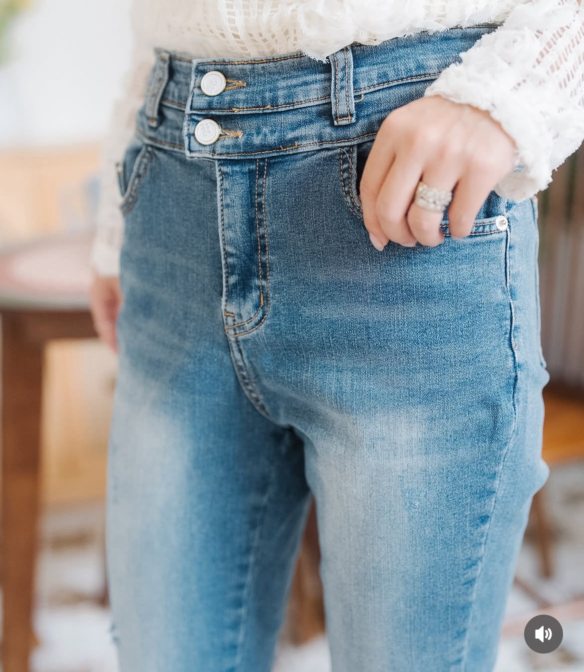 [KR] Breeze It Denim Pants- KRP034