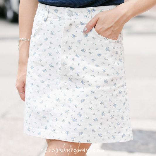 [KR] Lovely Garden Skirt- KRS048