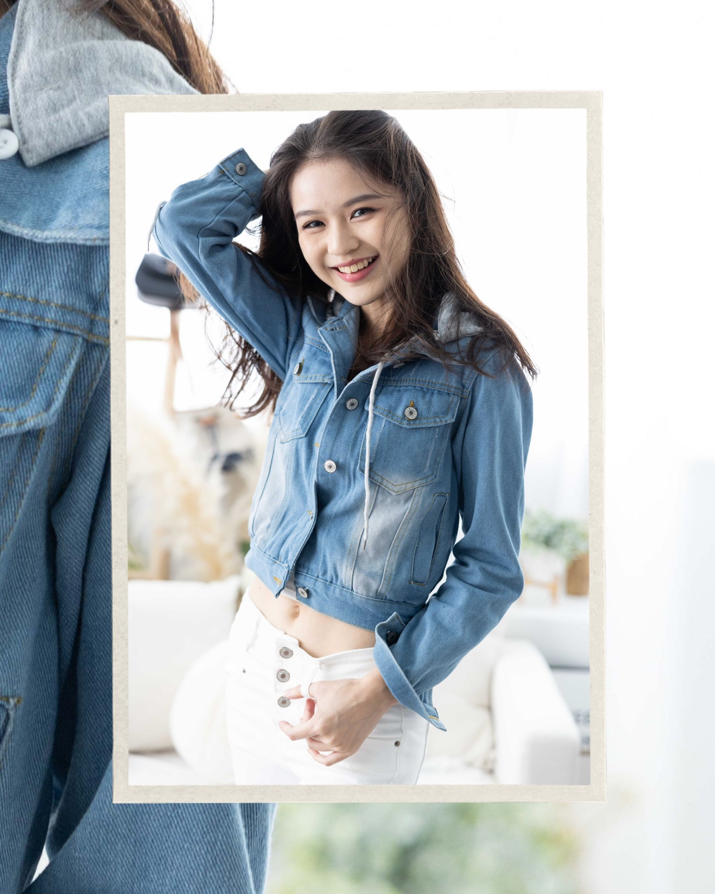 Love Casual Denim Jacket - J0025