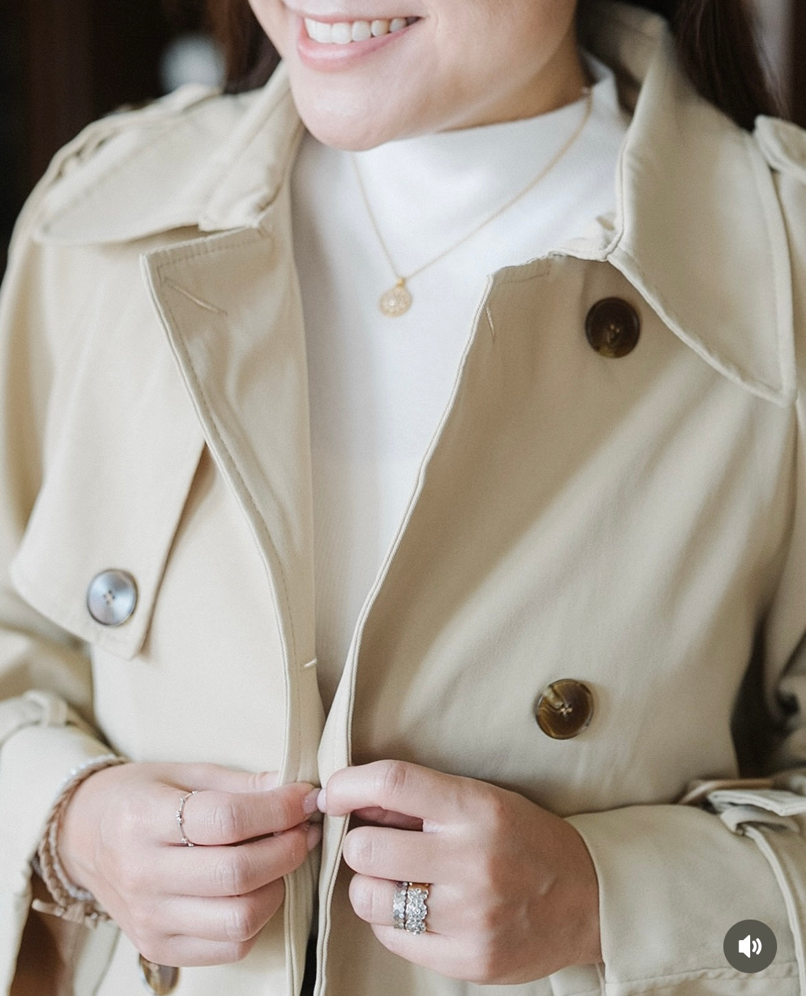 【現貨】[KR] Be Perfect Trench Coat  - KRJ02