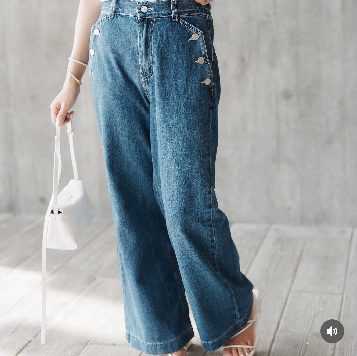 [KR] Magical Unicorn Denim Pants- KRP033