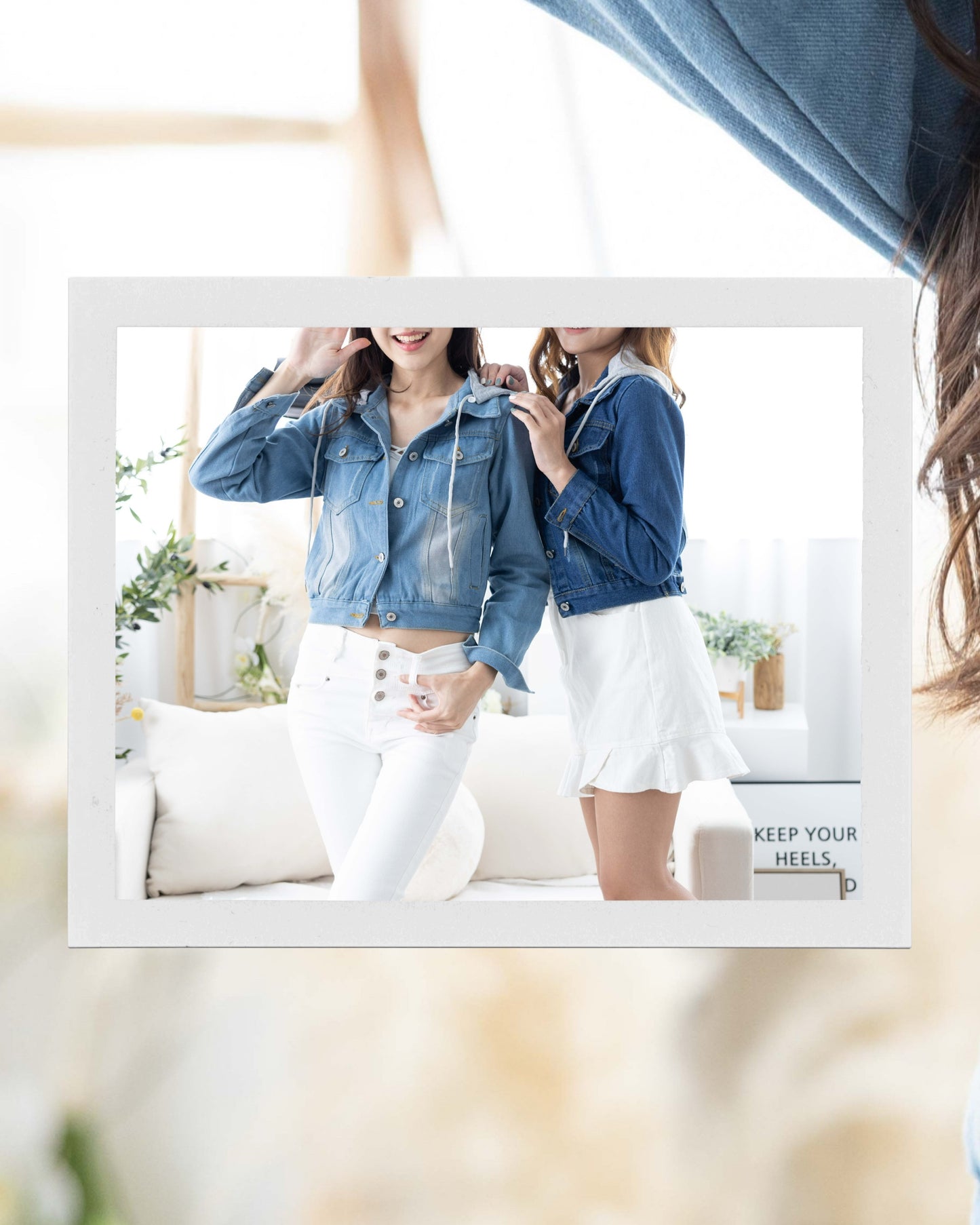 Love Casual Denim Jacket - J0025