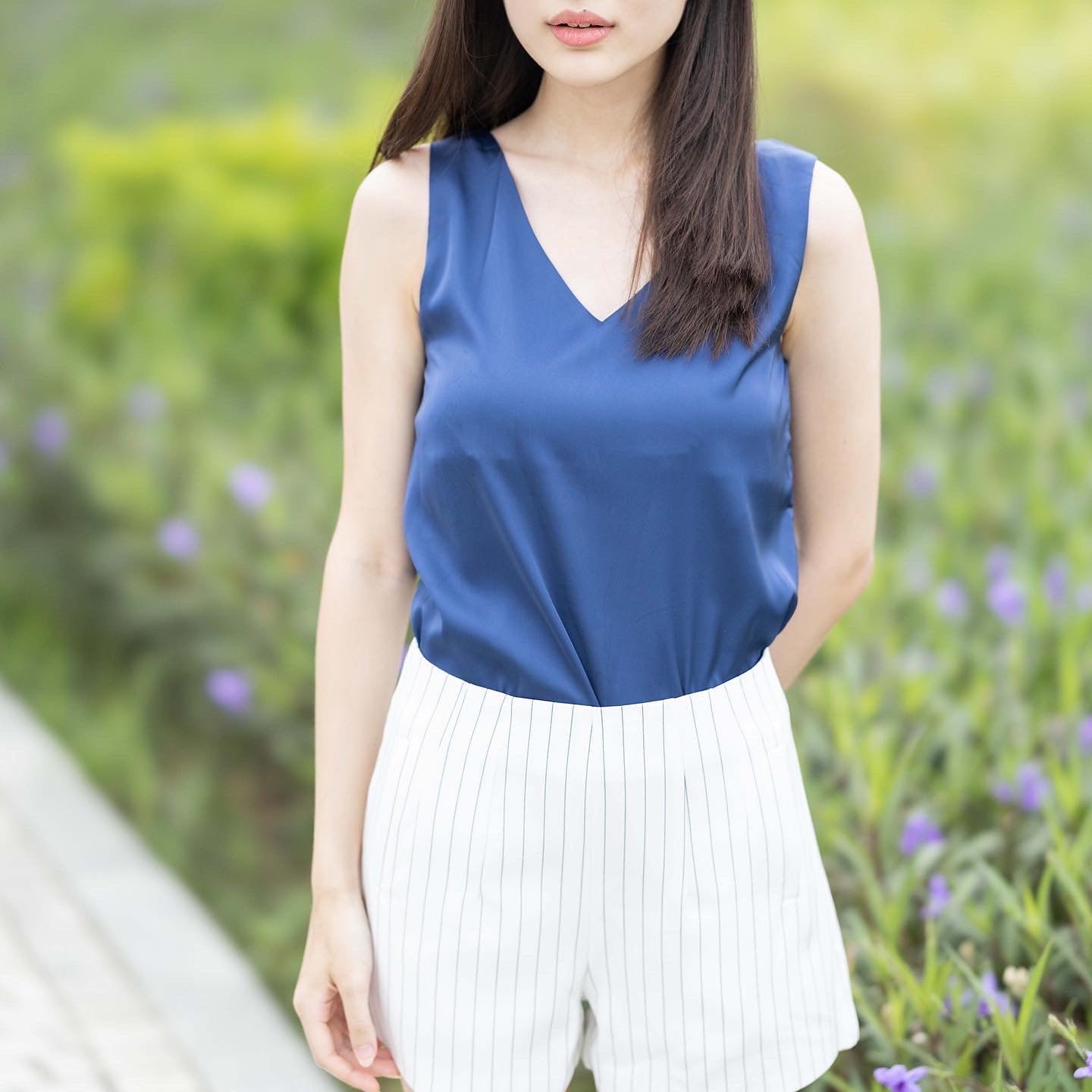 【現貨】 Silky Milk Top T0325