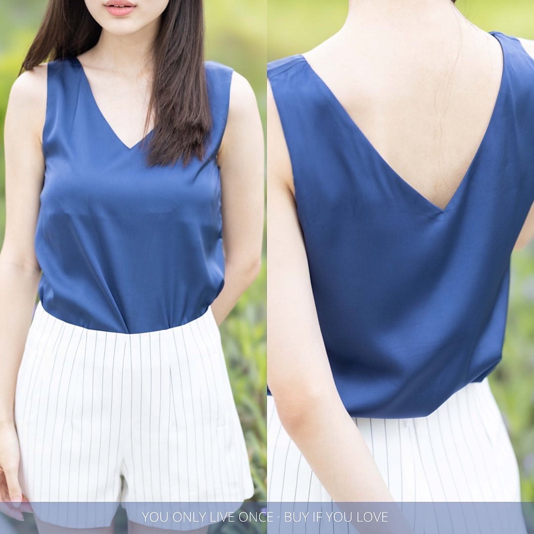 【現貨】 Silky Milk Top T0325